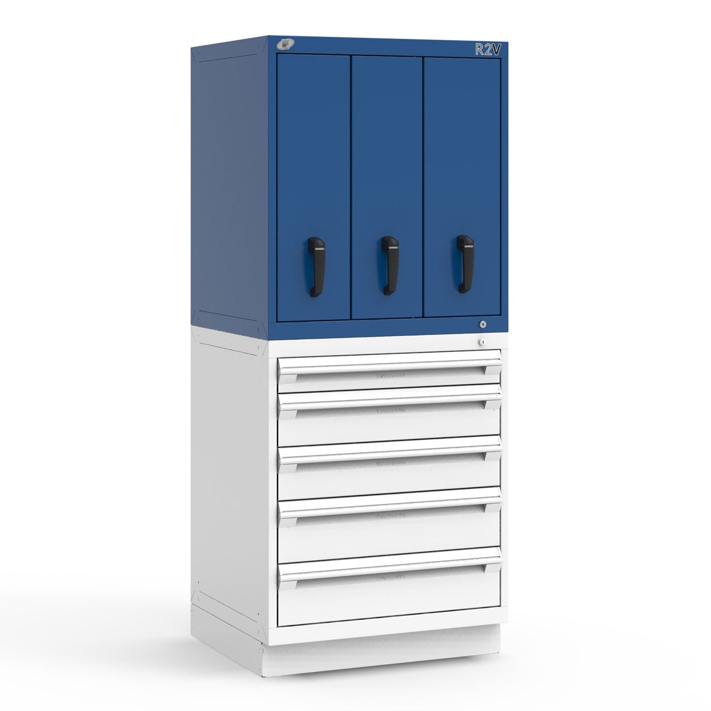 Rousseau Vertical Drawer Cabinet (3 Drawers 9"/9"/10") - 30"W x 24"D x 30"H