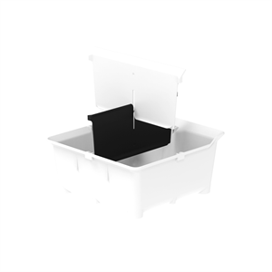 Rousseau Conductive Bin Partition ESD - 3"D x 2"H