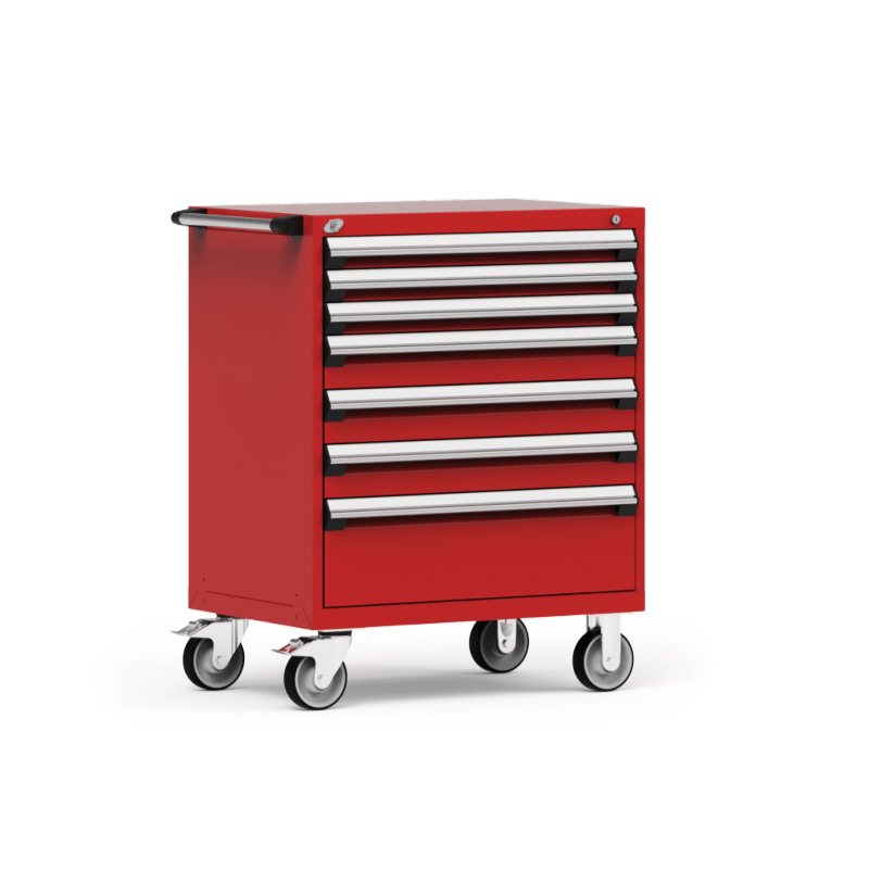 Mobile Cabinet 36"W X 18"D X 45 1/2"H Heavy-Duty cabinet