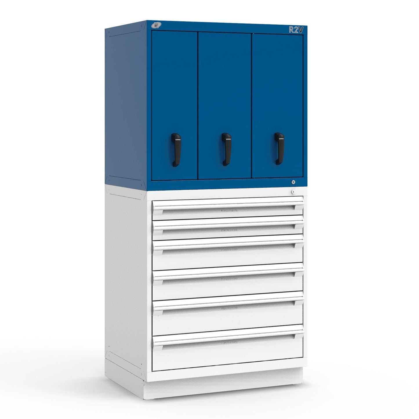 Vertical Storage Cabinet 36"W x 27"D (3 Drawers 10"/12"/12") - 36"W x 27"D x 30"H