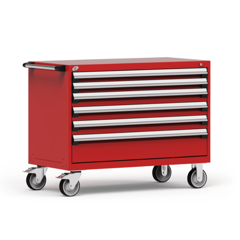 Mobile Tool Box 48"W X 24"D X 37 1/2"H Heavy-Duty cabinet