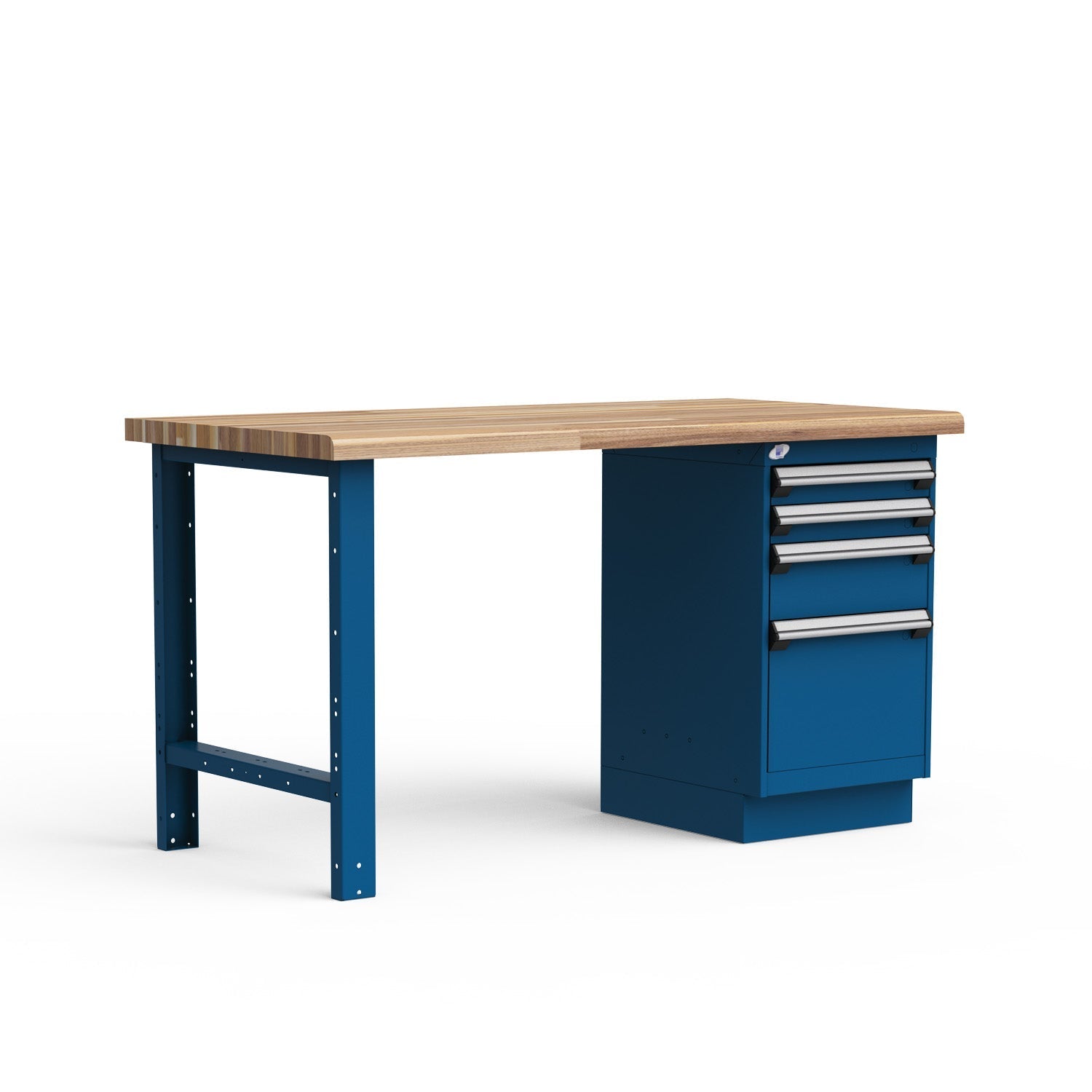 Workbench with L Cabinet (60"W X 30"D X 34"H)