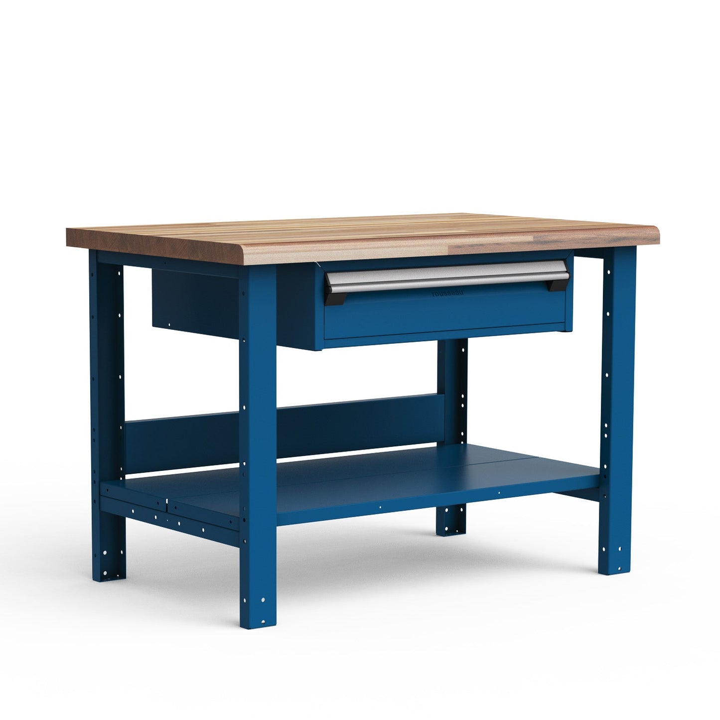 Workbench w/ Hardwood Top & Drawer (48"W x 30"D x 34"H) - Laminated Hardwood