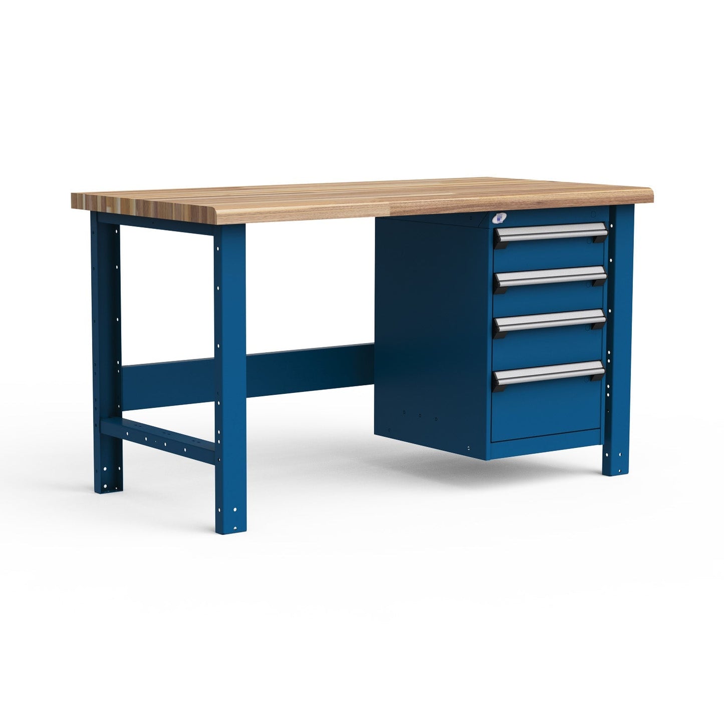 Workbench, w/ Suspended Cabinet (72"W X 36"D X 34"H) - Painted Steel